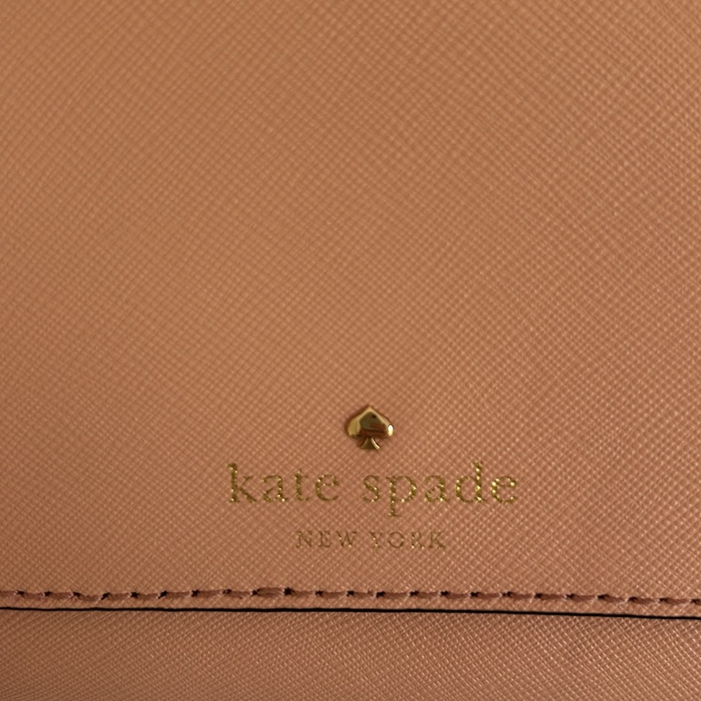 Kate Spade Light Pink Purse Small Gold Chain and Leather Strap - Picture 9 of 16